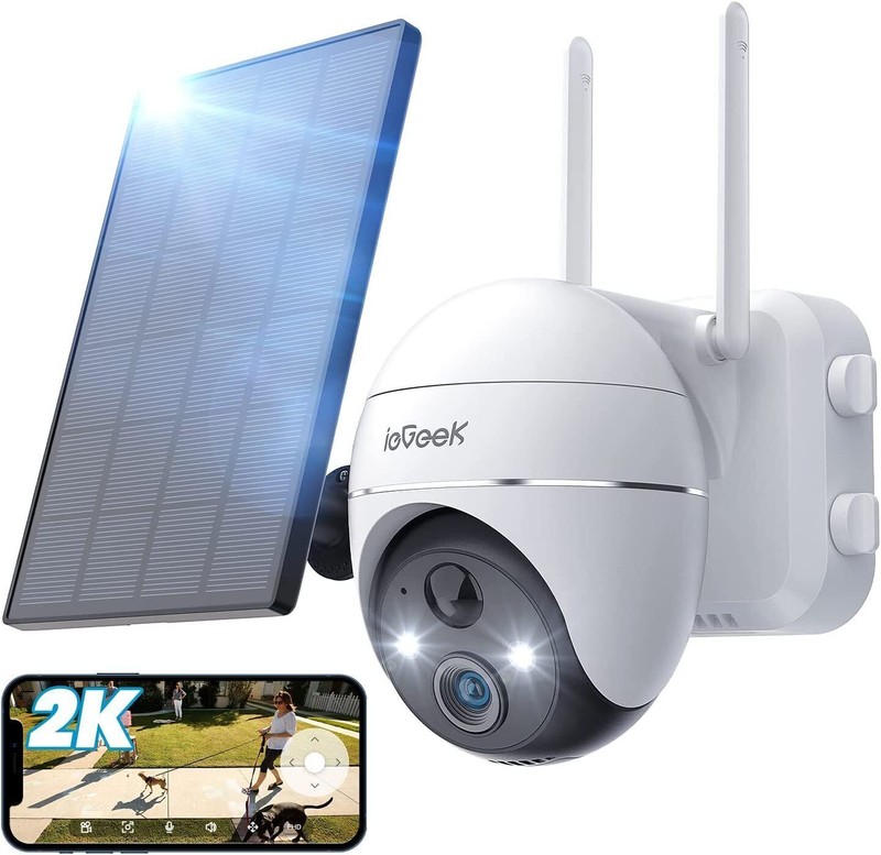 ieGeek ZS-GX1S Wi-Fi Outdoor Solar PTZ Security Camera