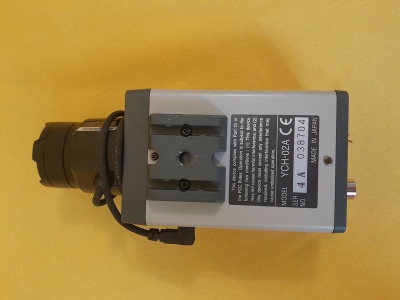GANZ YCH-02A Surveillance Color Camera - Untested - DM-3 gallery