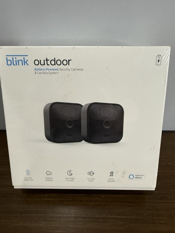 Blink Outdoor 2-Cam 1080p Wireless Wi-Fi Battery Weather Resistant Alexa