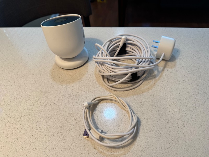 Google Nest Cam Outdoor or Indoor GA01894-US + nest extension cable gallery