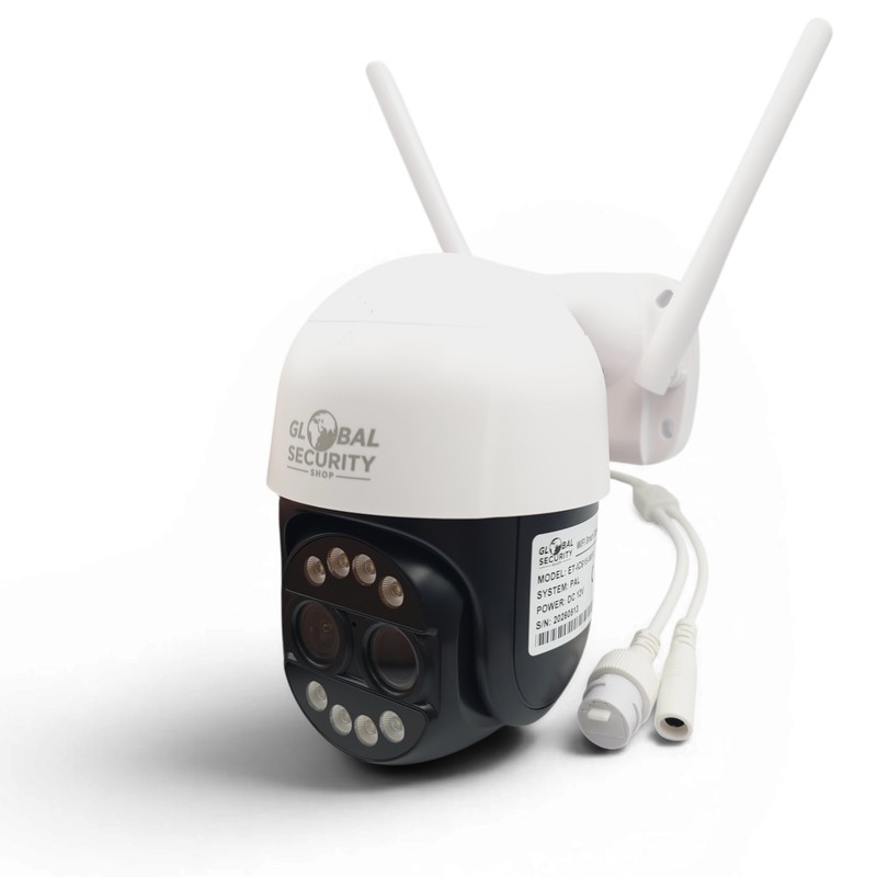 8MP GSS Ultra Wi-Fi Dual Lens PTZ Camera – 8X Zoom, AI Auto-Tracking and Vi