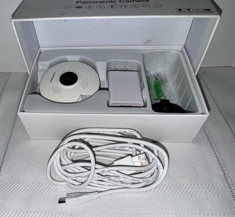 WiFi Smart Camera VR13IP 960P 2 Way Radio in Box Full View Panoramic VR13 gallery