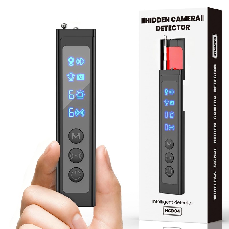 AI Hidden Camera Detector,High Precision Bug & WiFi Scanner Finder,All in One…