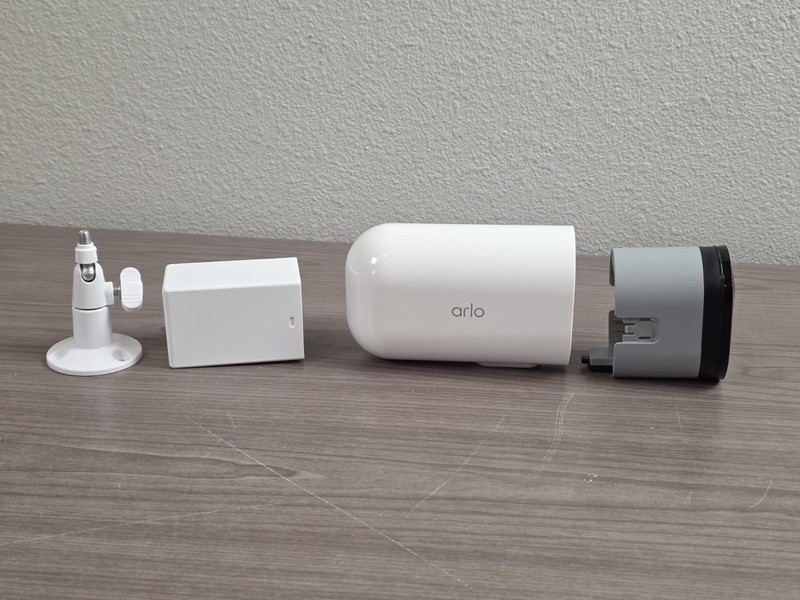 Arlo Pro 4 XL Spotlight Camera Wireless Security Camera 2K VMC4050P White 1 Pack