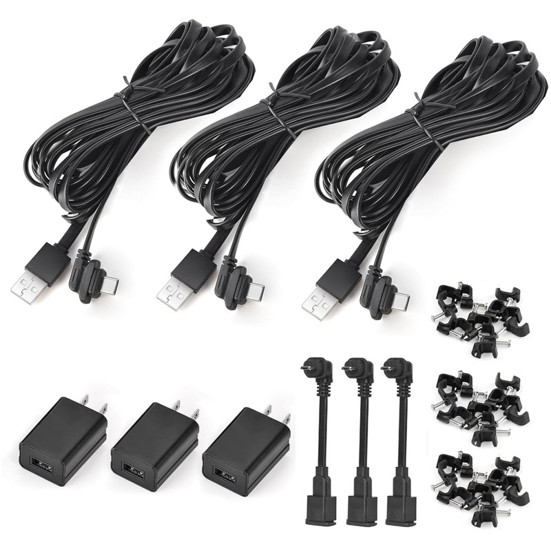 3Pack 16.4ft/5m Power Cable with Adapter for Blink Outdoor 4 (4th Gen), Blink gallery