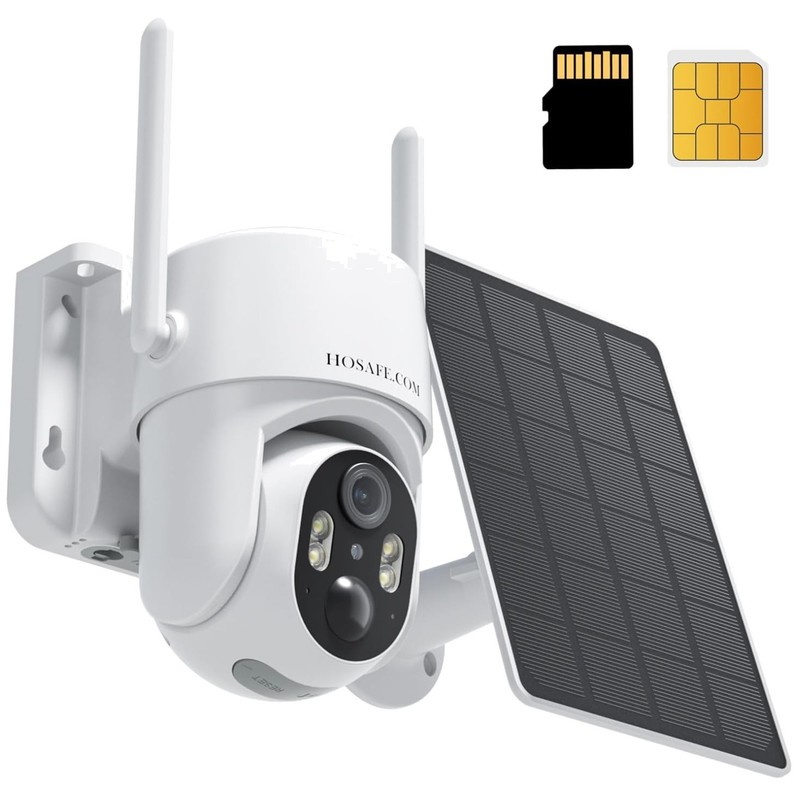 Outdoor Wireless Security Camera – 4G LTE, Motion Detection
