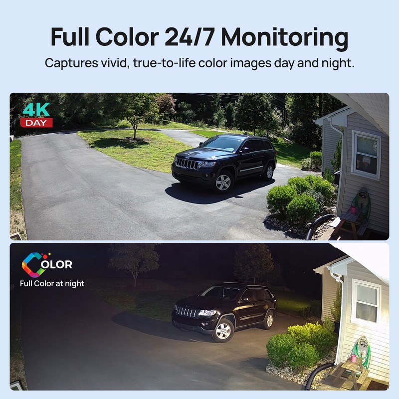 Vikylin 4K 8MP POE IP Camera Outdoor Full Color Onvif Microphone Ethernet Indoor gallery