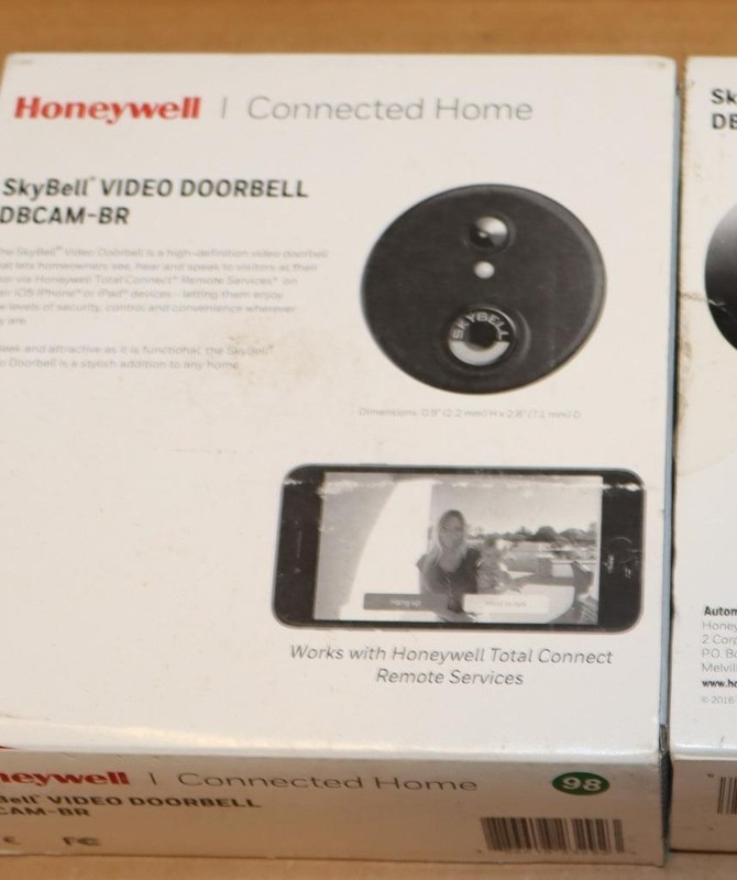 One Honeywell Skybell Video Doorbell DBCAM-BR New Old Stock BRONZE