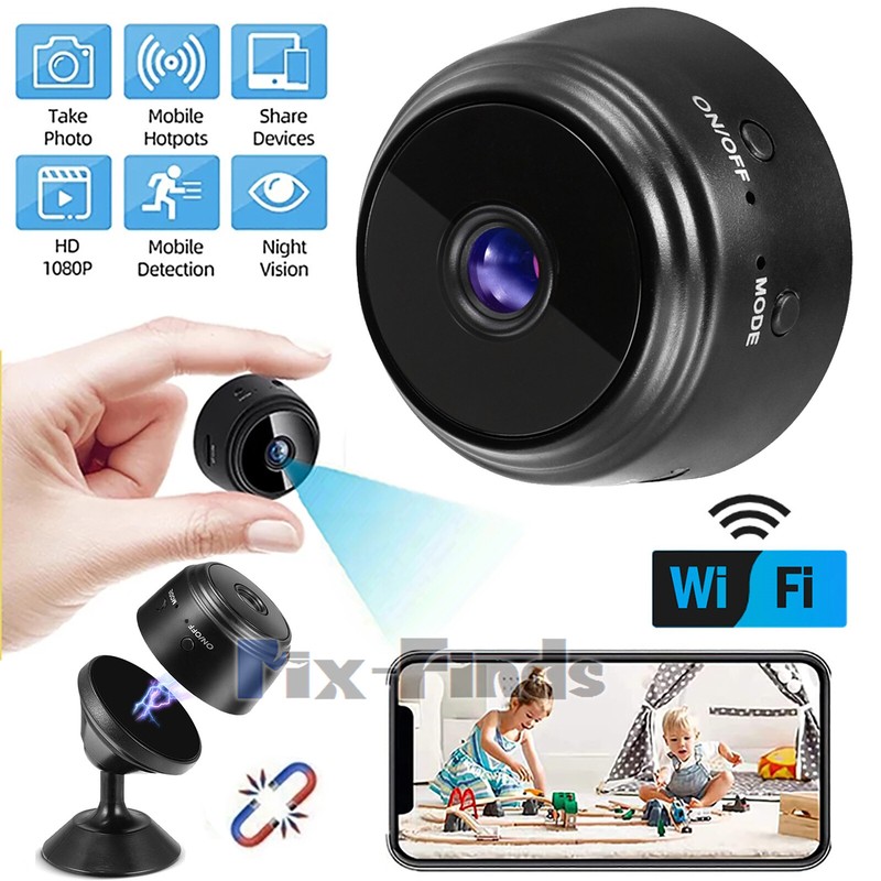 Tiny Smart Wireless Camera DVR Night Vision Wifi IP Home Security Surveillance gallery