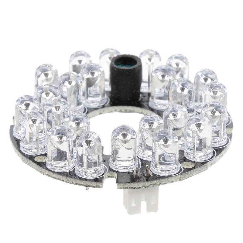 24 Infrared IR LED 850nm Board Module for Camera System
