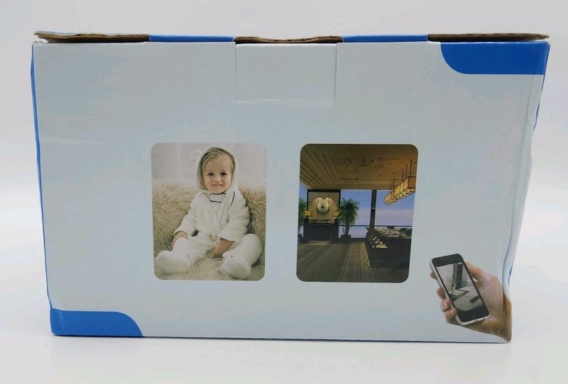 YIJOT Wireless Network CB201 Dual-Lens Wi-Fi Home Monitor White Camera Version gallery