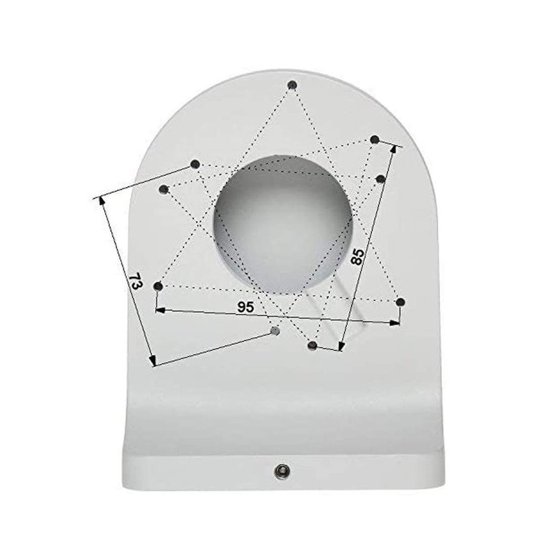 Pfb203w Wall Mount Bracket Aluminum Alloy Waterproof For Dahua Dome Ip Camera Hd gallery