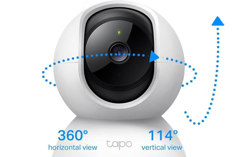 TP-Link Tapo 2K Pan/Tilt Security Camera, Baby Monitor, Dog Camera,Motion Detect gallery