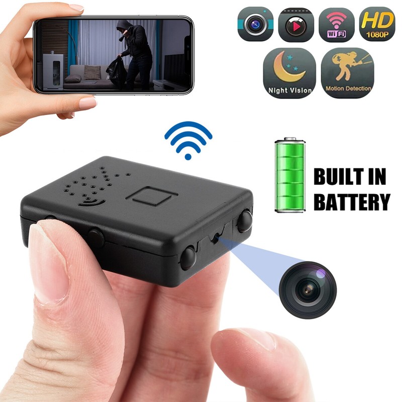 2025 Smart Mini WiFi Camera Wireless 1080P HD Night Cam W/Battery Home Security