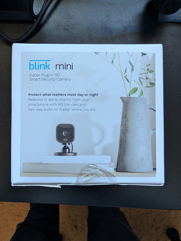 Blink BCM00300UB Mini Indoor 1080p Wi-Fi Security Camera - Black gallery