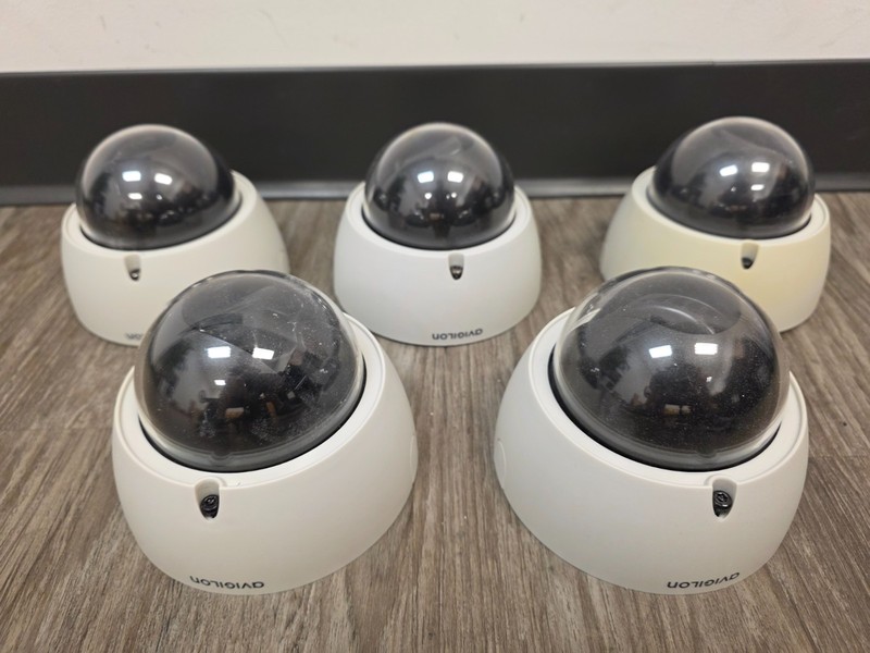 Lot of FIVE (5) Avigilon H3 Indoor Dome Camera 1.0-H3-D1 ^^^
