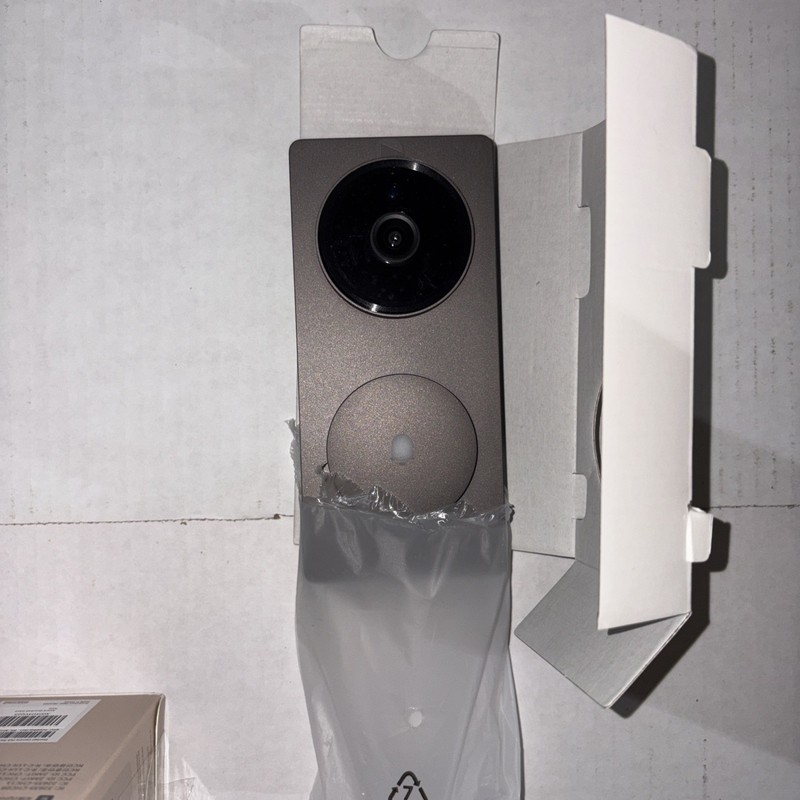 Aqara - Video Doorbell Camera - Wired/Battery Powered - Hub G410 Select - Black gallery
