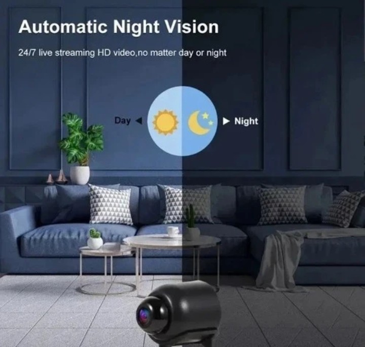 1080P Mini Camera CCTV WiFi HD IP Night Vision Camcorder Home Security Cam gallery