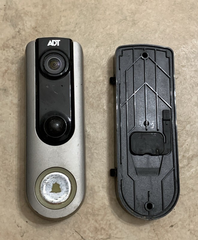 For ADT DBC835-V2 Wireless HD Outdoor Ring Doorbell Motion Camera TESTED GOOD