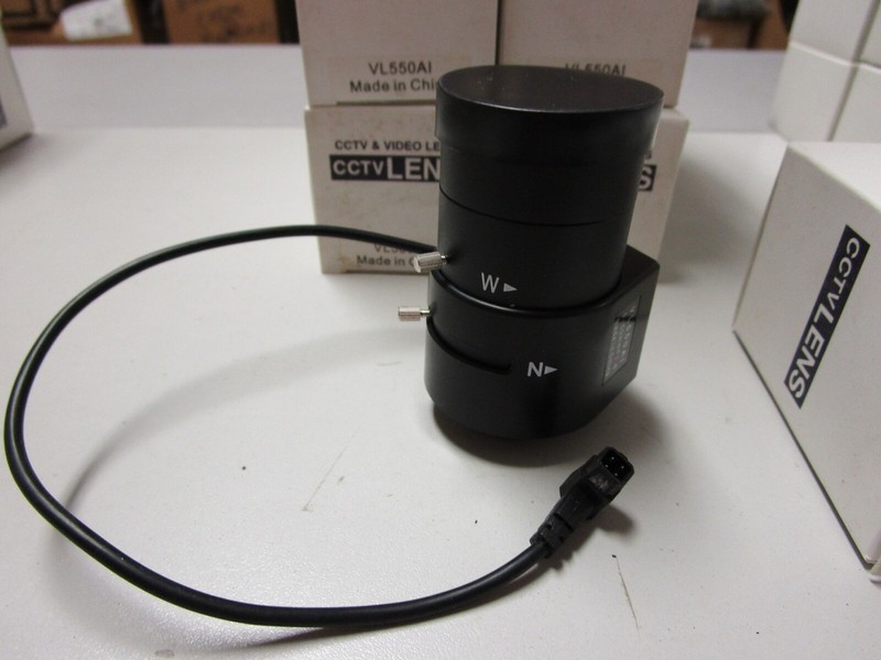 CCTV & VIDEO LENS #VL550AI – NEW IN BOX – QTY. 2 LENS