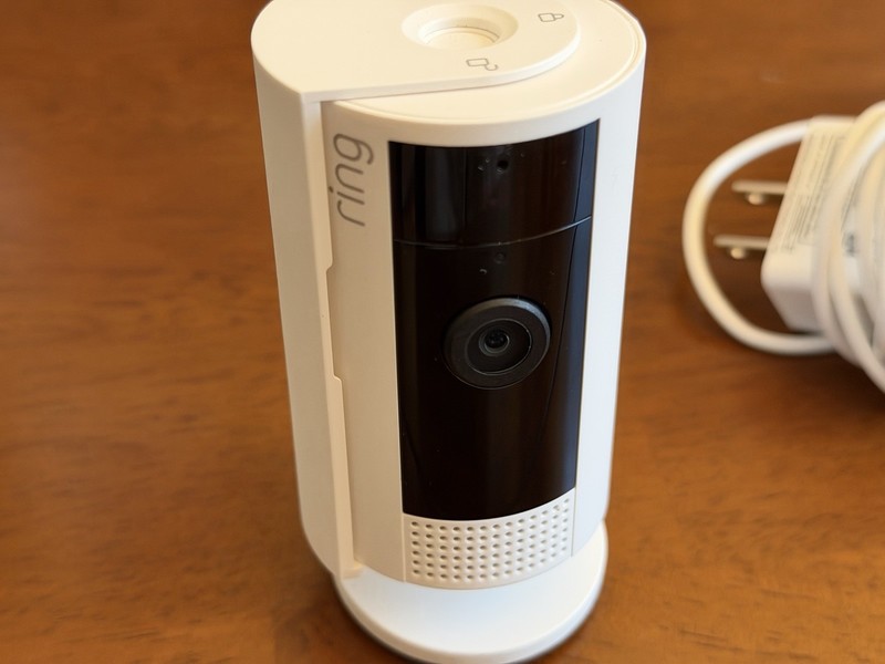 Ring Indoor Stick Up Cam 2nd Gen 5F72E9 Wi-Fi 1080p FHD Indoor Camera - White gallery