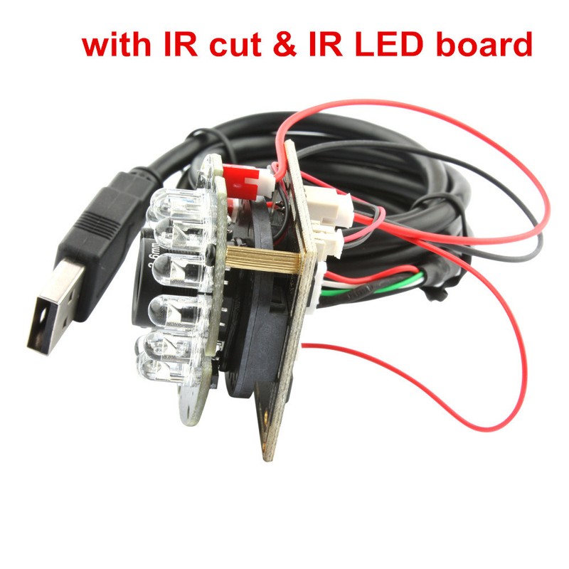 1080P Night Vision USB Camera w/ 12pcs IR LEDs 12mm lens Webcam for Raspberry P gallery