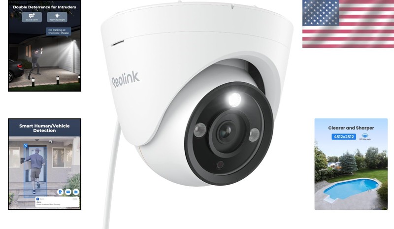 Advanced 12MP Dome Camera with Full HD & Motion Detection for Outdoor Security gallery