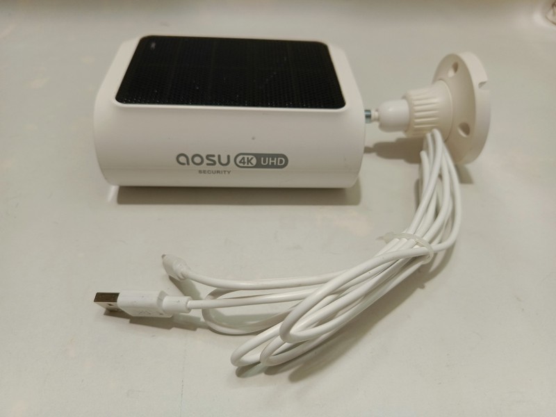 AOSU SolarCam P1 Max 4K UHD Outdoor Security Camera Used Indoors gallery