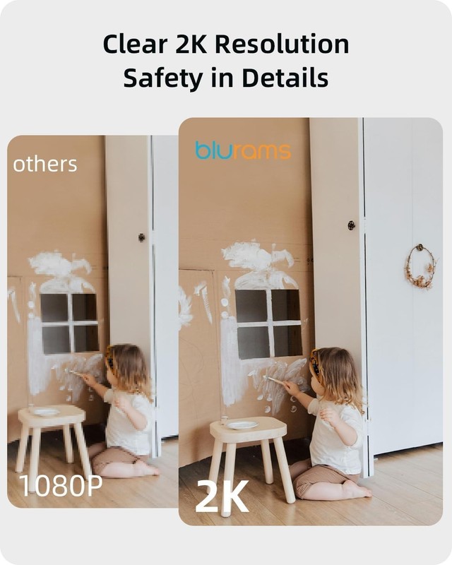 Ultra-Clear 2K Security Camera with Night Vision, Smart Tracking & Privacy gallery