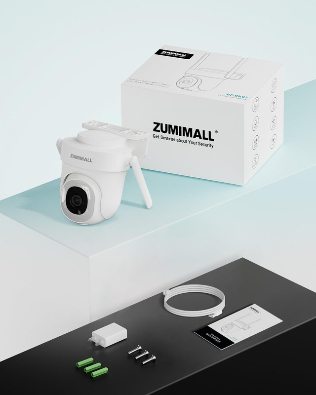 5G/2.4G Outdoor Wifi 360° Home Security Wireless Wired Weatherproof Camera gallery