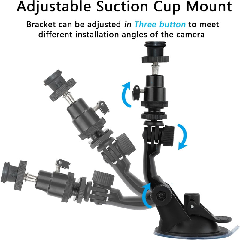 2 Pack Suction Cup Mount Compatible with Blink Outdoor 4, 3, 2K+, Blink Mini 2K+ gallery