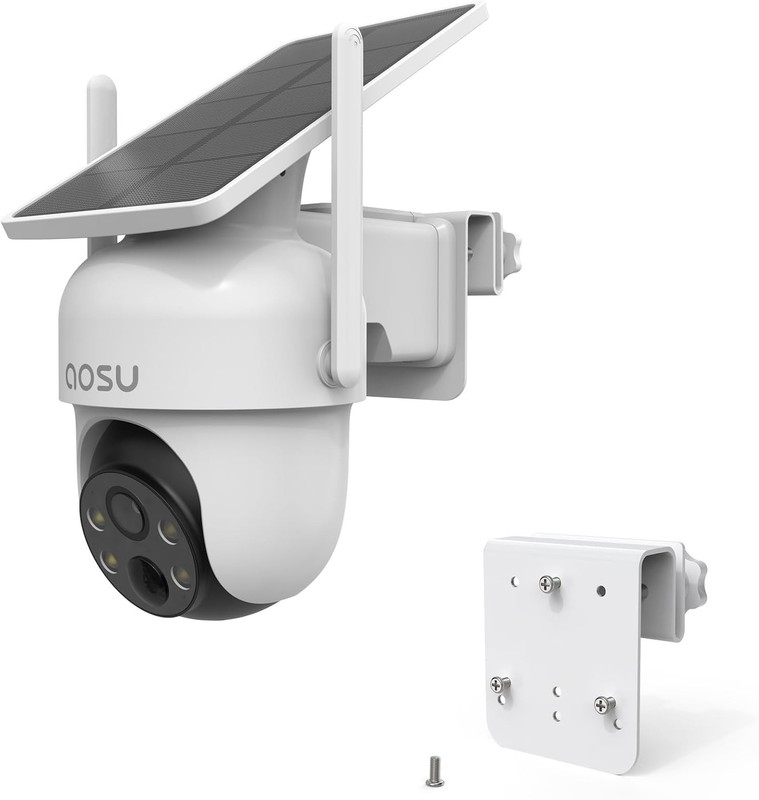Gutter Mount for AOSU Solar Security Cameras Outdoor Wireless(SolarCam D1 Classi