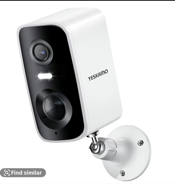 Smart Battery IP Camera Wireless Security Hassle Free w Micro SD Rechargeable.A2