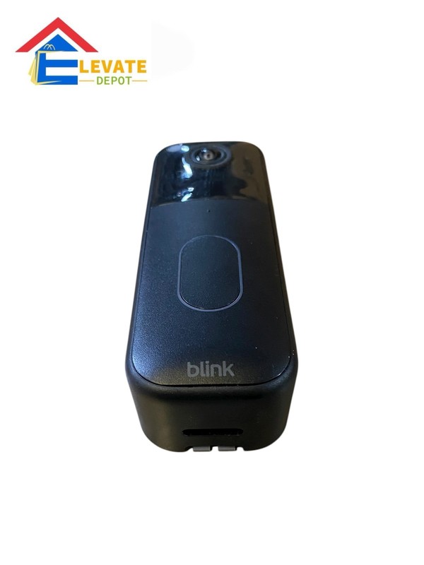Blink Gen 2 WiFi Doorbell Camera Battery / Wired: Black BDM00300U (UNTESTED) gallery