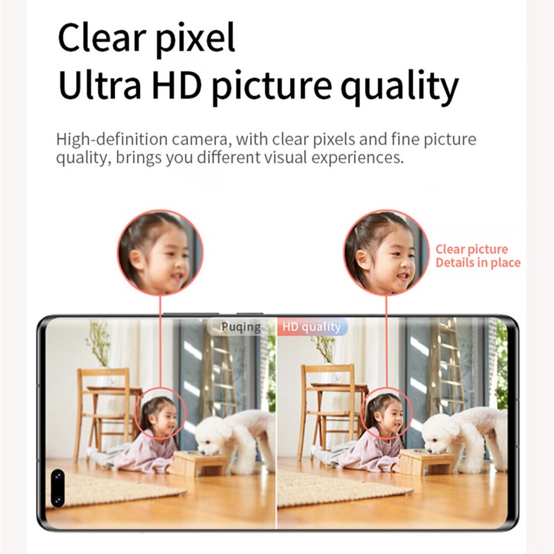 1pc mini Securit Camera for Home - HD Camera WiFi Wireless Camera Indoor gallery