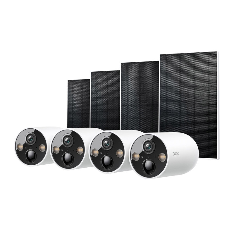 Tp-Link Tapo TC85 2K Wire-Free Smart Security Camera, 4-Pack gallery