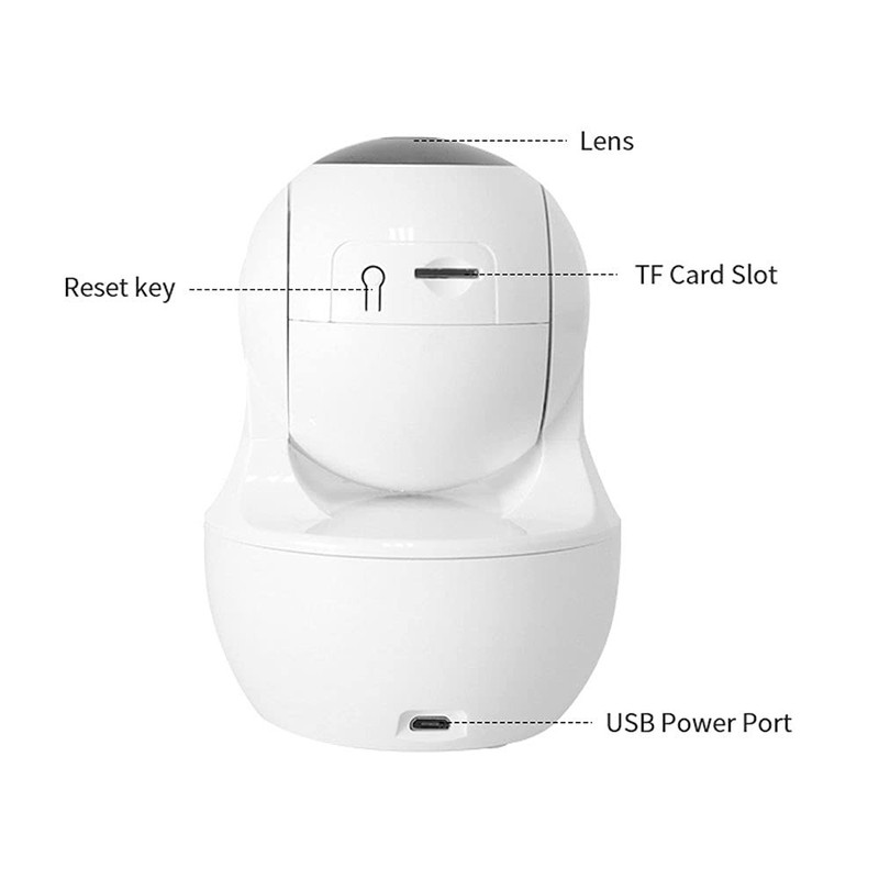 WiFi Security Home Camera，Baby Monitor Wireless IP Camera with Night Vision T... gallery