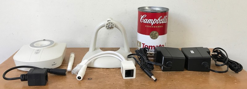 Home Security Camera System RC8021 Wireless WPS LAN Connections w Power Cable gallery