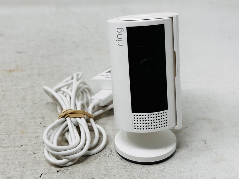 Ring Indoor Cam Model: 5F72E9 Wi-Fi 1080p FHD Indoor Camera – White