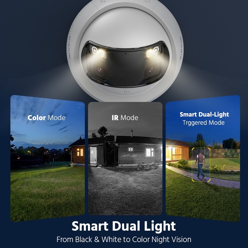 ANNKE 8CH 12MP NVR 6MP Dual Lens POE Security Camera System Two Way Audio Color gallery