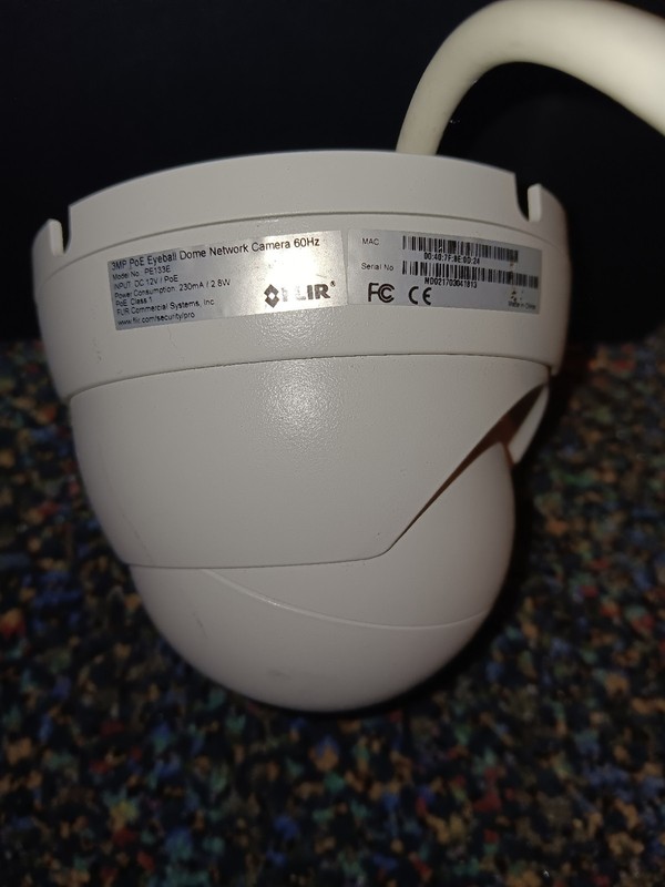 PE133E FLIR 3MP Fixed HD IP Weatherproof Dome Camera gallery