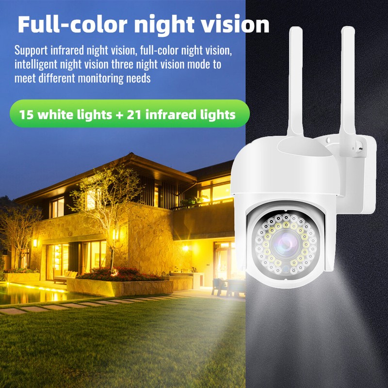 1-4 Wireless Security Camera System Smart Outdoor 5G Wifi Night Vision Cam 1080P gallery
