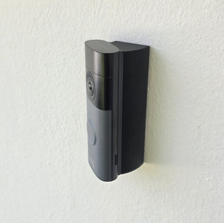 Ring Wired Doorbell newest model Wedge Angle Mount Bracket 15 25 35 45 60 75 90 gallery