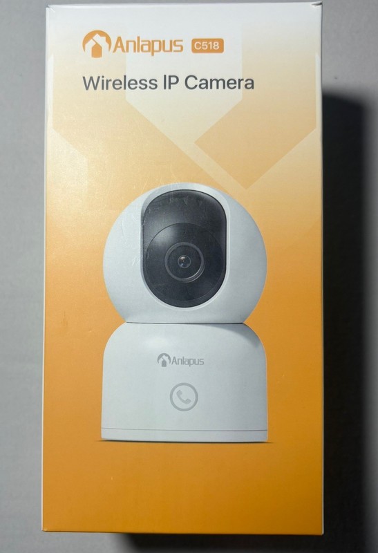 Anlapus C518 Wireless IP Camera 1080P Pan Tilt WiFi Indoor Security Camera New