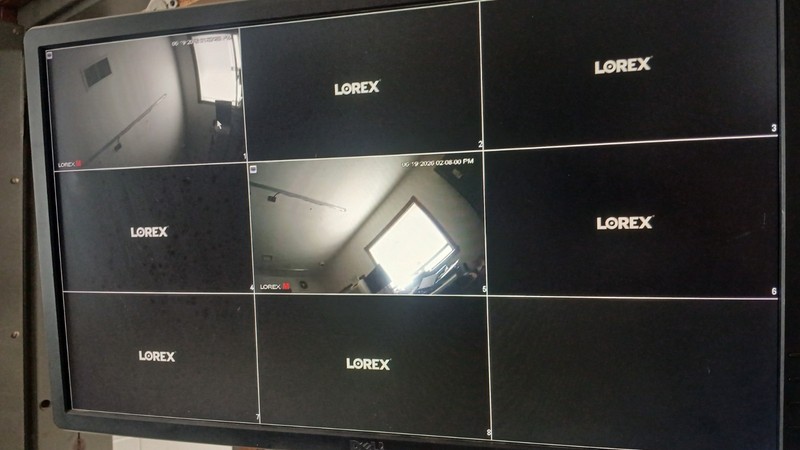 Lot of 2 Lorex E891AB-Z 4K Ultra HD Active Deterrence Bullet Security Cameras gallery