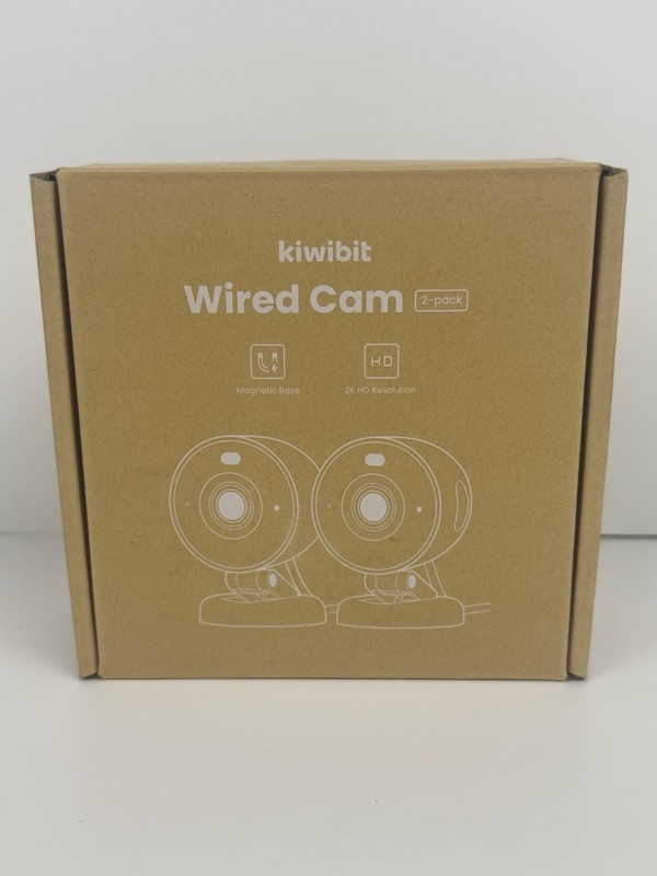 Kiwibit 2k Security Ai Camera Indoor/Outdoor Pet Camera Baby Monitor New