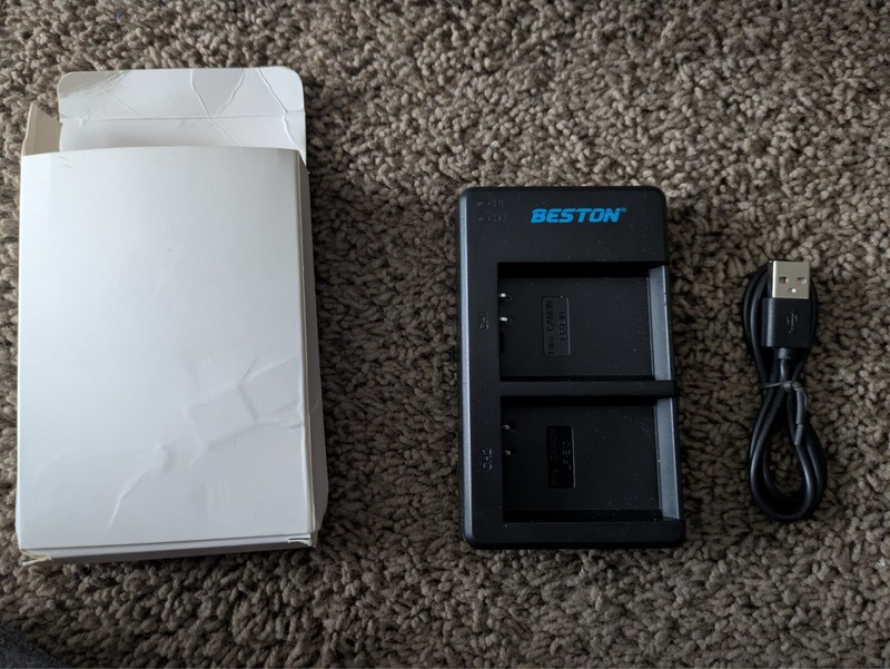 Beston Charger Dual Charging Station For Ring Video Doorbell 2 Spotlight Camera