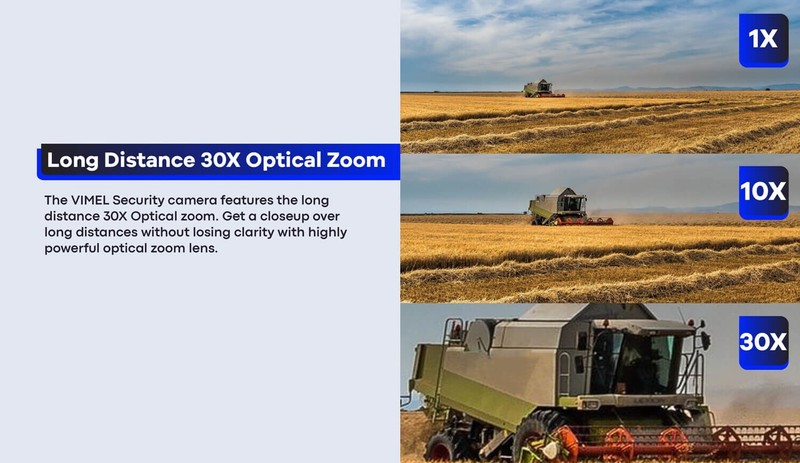 Professional 4G Security Camera System Solar 4K 30X Outdoor Farm Construction gallery