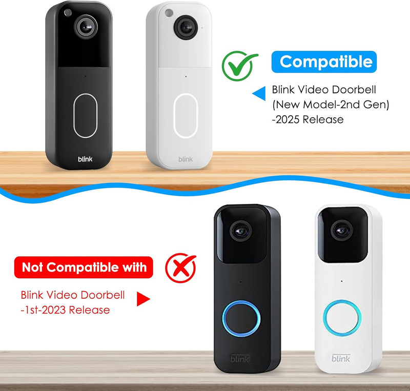 No Drill Blink Doorbell Camera Mount for All-New Blink Video Doorbell (2Nd Gen), gallery