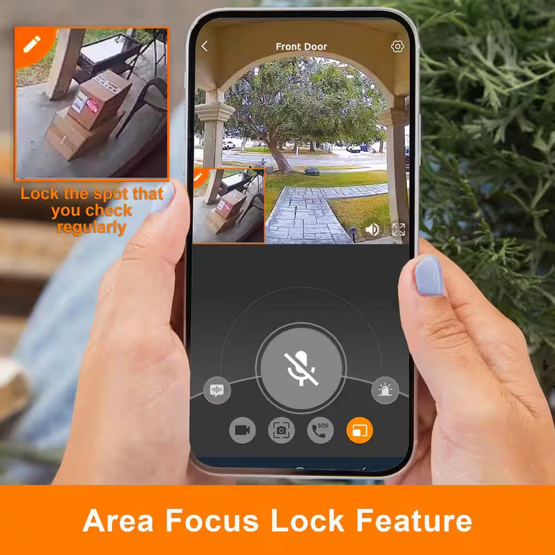 V3 Wi-Fi and Wire-Free Lithium Video Doorbell Camera with Chime , Night Vision, gallery